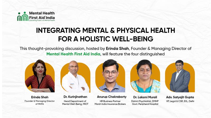 Holistic health showing the connection between mental and physical well-being in India