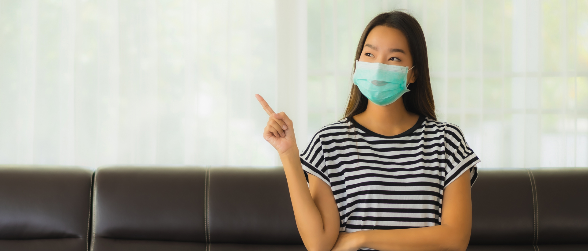 Person practicing mindfulness to stay calm during the COVID-19 pandemic