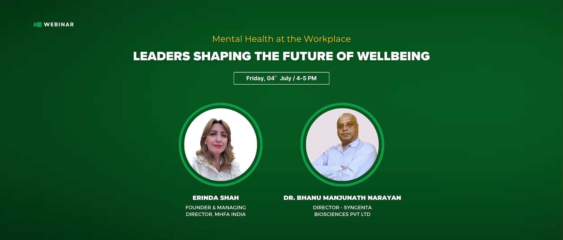 Dr Bhanu discussing workplace mental health at Syngenta India