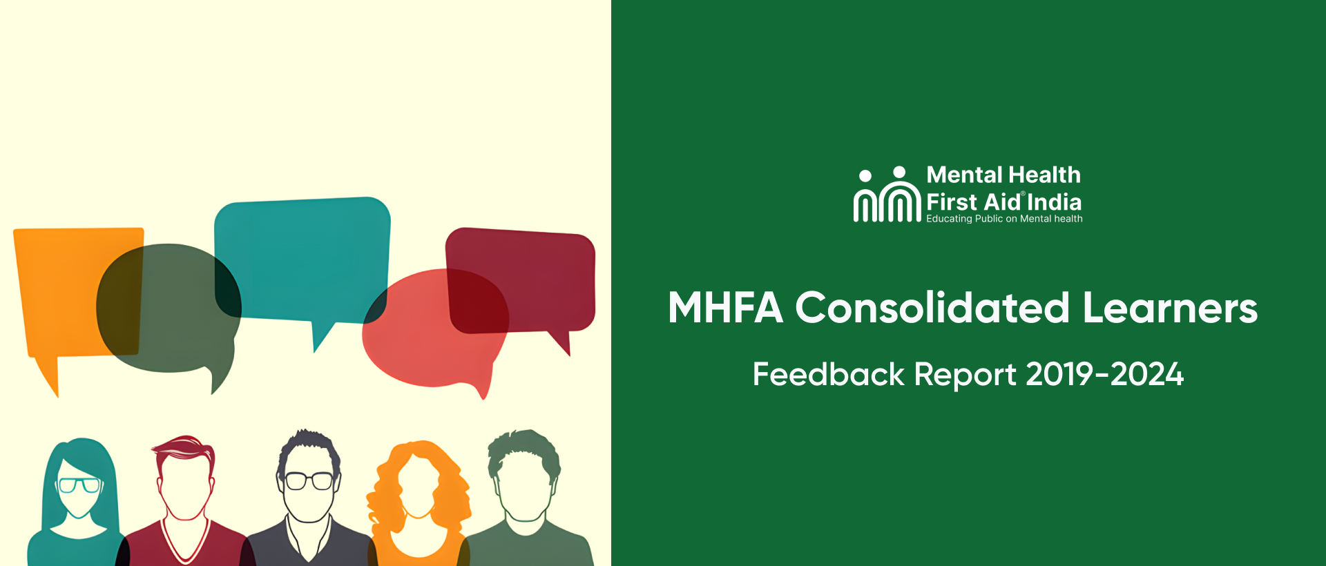 Showing MHFA India learners feedback